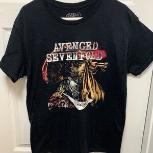 AVENGED SEVENFOLD BAND MENS TEE